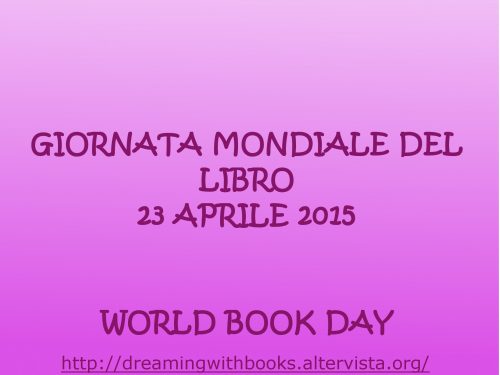 Giornata mondiale del libro – 23 aprile 2015